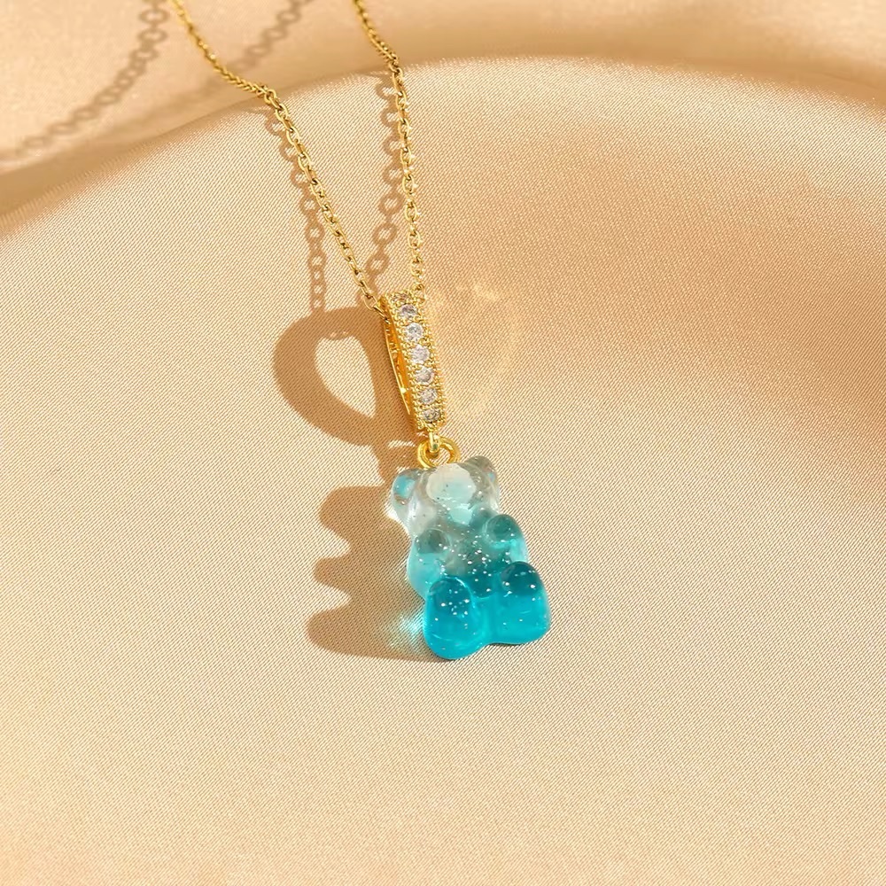 Bear pendant necklace set - Picture 7 of 8